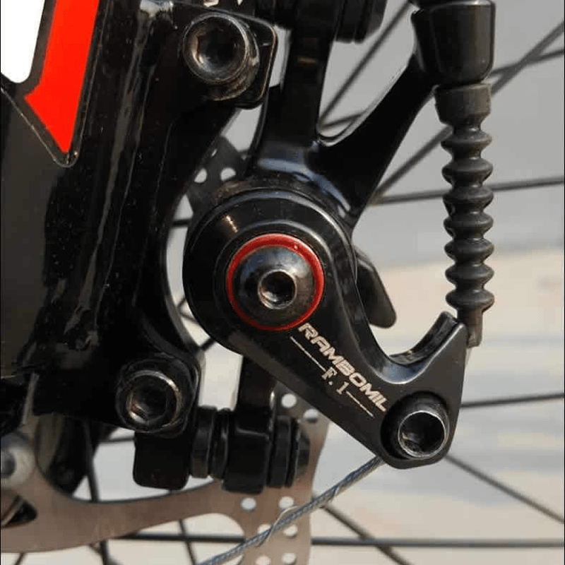 RAMBOMIL Road Mountain Bike Bicycle Cycling Brake Disc TOP-F160/R140 TOP-R160/F180 Brake Disc Kit - MRSLM