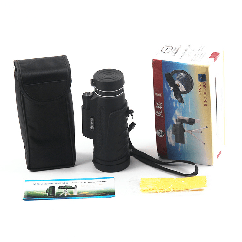 PANDA 40X60 HD BAK4 Monocular Low Light Level Night Vision Phone Telescope - MRSLM