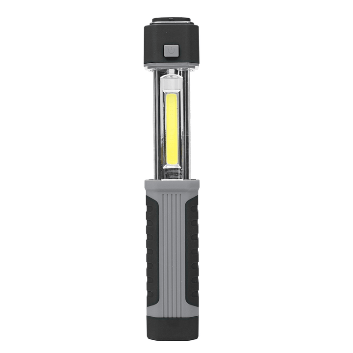 3W DC6V Retractable COB LED Work Light Flashlight Magnetic Emergency Lamp Outdoor Camping Lantern - MRSLM