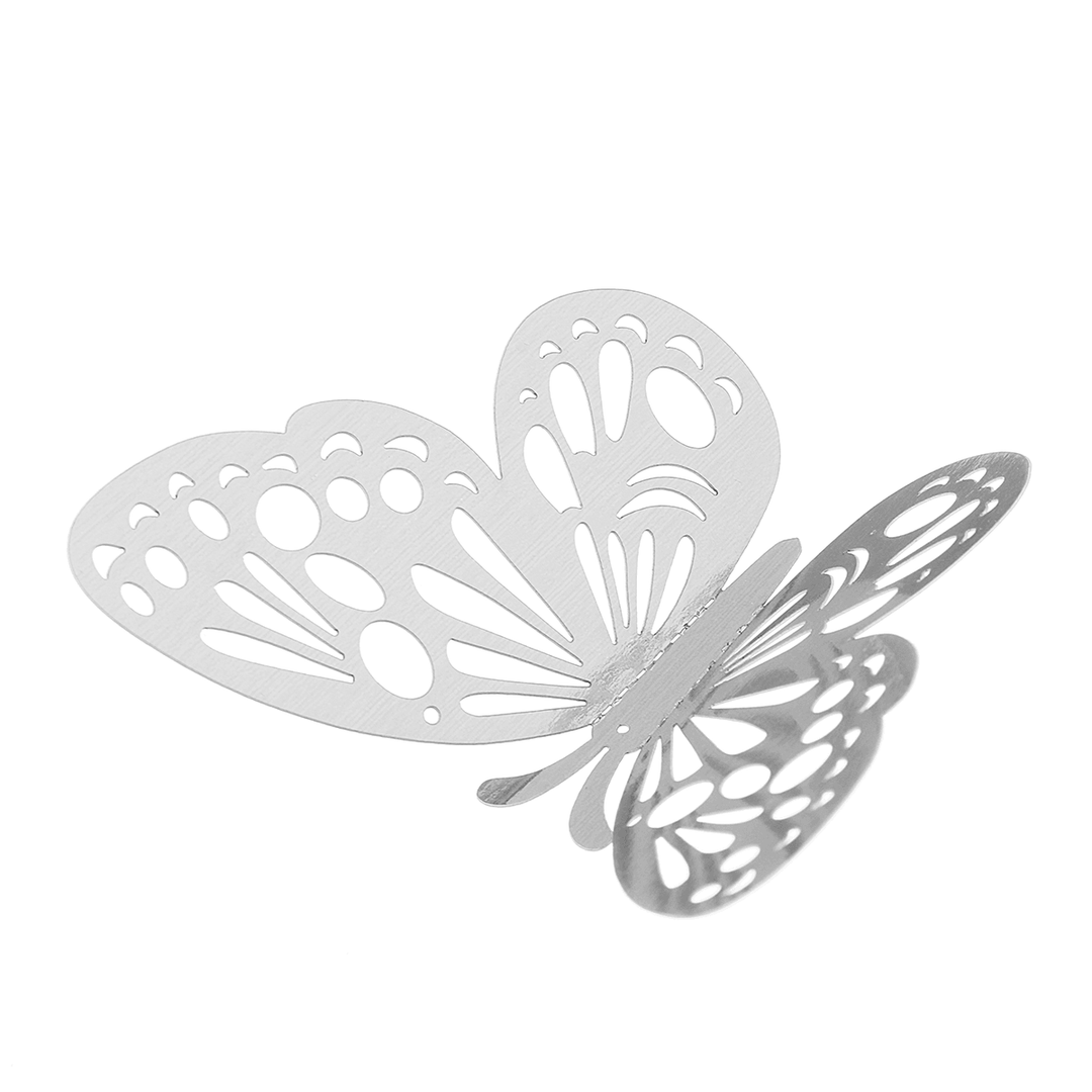 12Pcs 3D Butterfly Wall Sticker Home Decor DIY Butterfly Fridge Sticker Party Wedding Room Decor - MRSLM