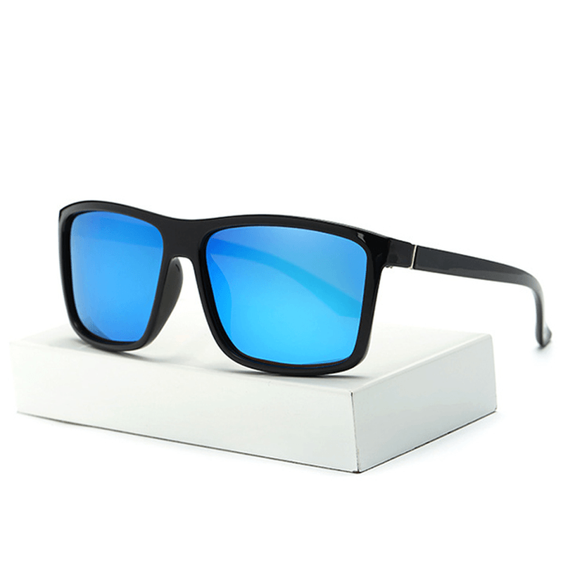 Mens Unisex Summer Outdooors Anti-Uv Sunglasses Casual Driving Protect Eyeglassees - MRSLM