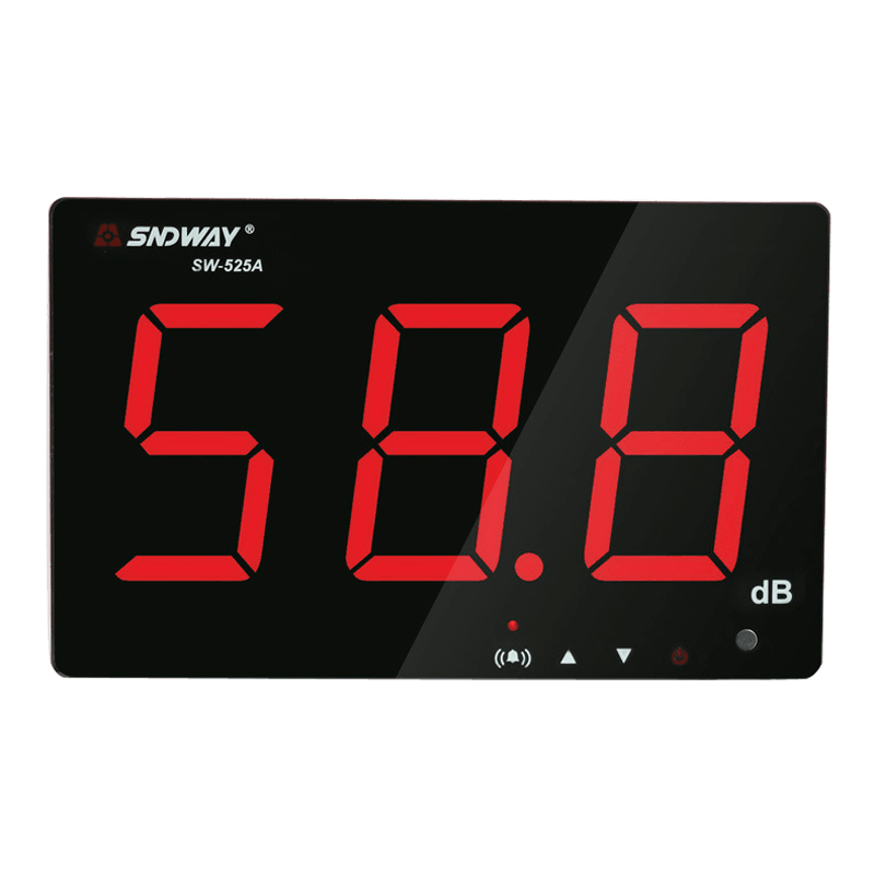 SNDWAY SW-525A Digital Sound Level Meter Noise Decibel Meter 30~130Db Large Screen Display - MRSLM