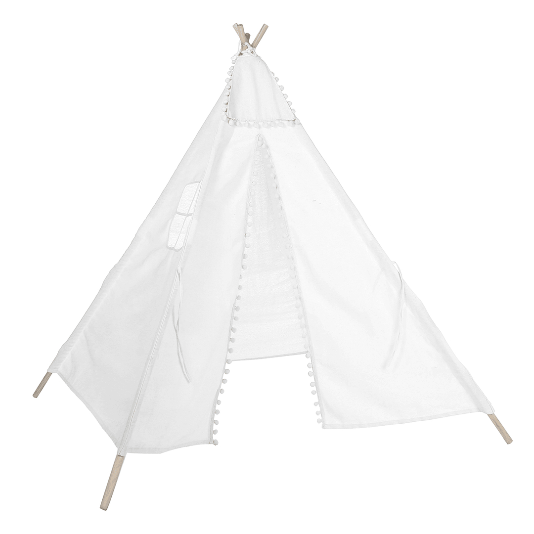 1.6M Kids Play Tent Cotton Teepee Wigwam Sleeping House Indoor Outdoor - MRSLM