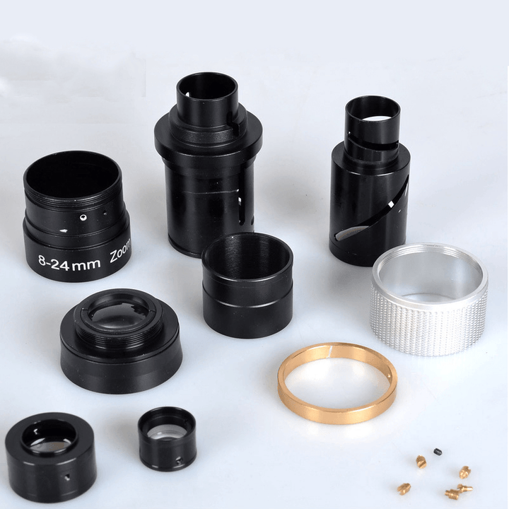 Ipree® 1.25" Deluxe 8-24Mm Zoom Telescope Eyepiece Fully Metal Eyepieces with FMC Broadband HD Green Film - MRSLM