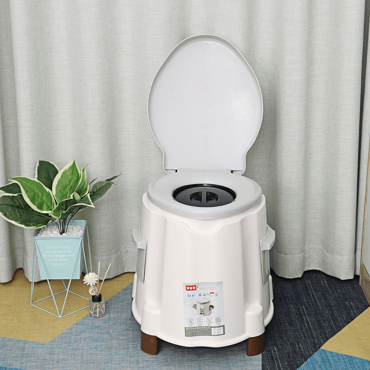 Portable Toilet Seat Old Gravida Home Bath Indoor Removable Potty Commode - MRSLM