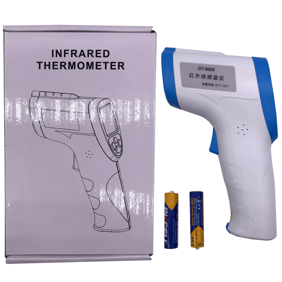 LCD Display Non-Contact Forehead Infrared Thermometer Quickly Accurately - MRSLM