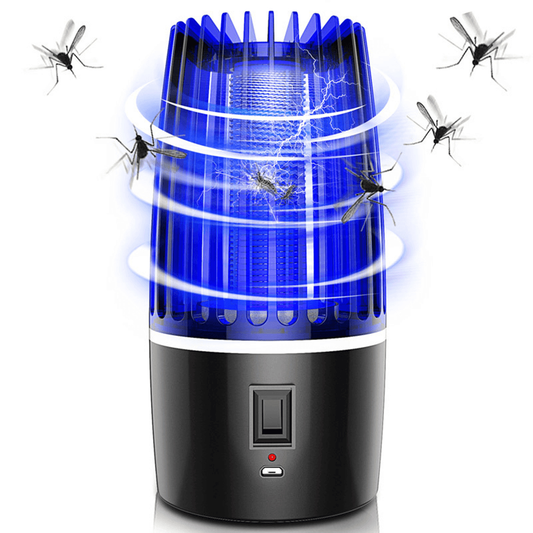 DC5V 5W Electric Fly Bug Zapper Mosquito Light Insect Killer LED Trap Pest Control Night Lamp - MRSLM