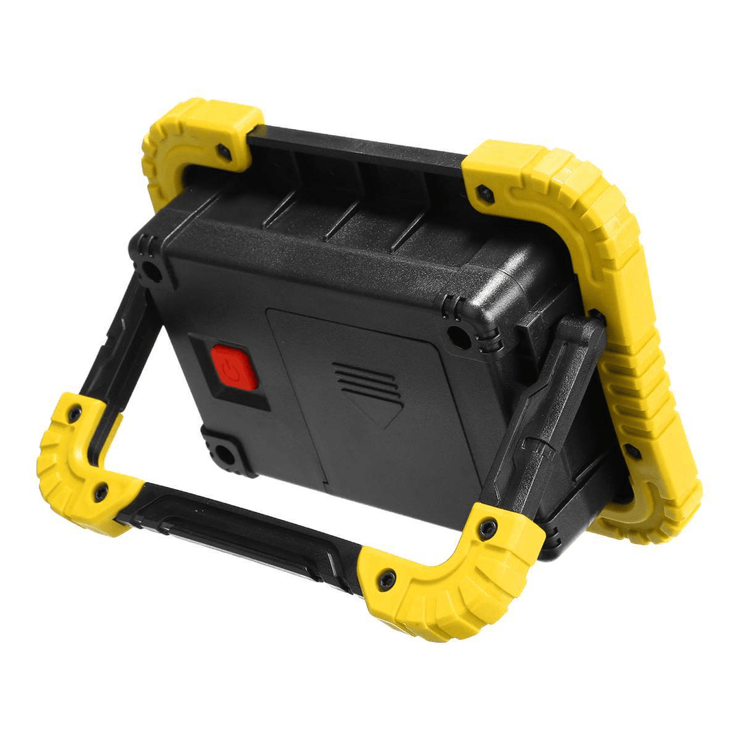 380W COB Work Lamp 2 Modes Adjustable USB Rechargeable Camping Light Searchlight Power Bank - MRSLM