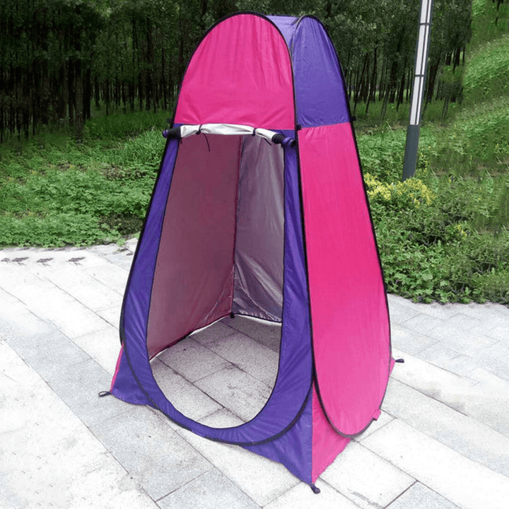 47.24X47.24X74.8Inch Privacy Shower Tent Changing Room Outdoor Camping Tent Uv-Proof Sunshade Canopy - MRSLM