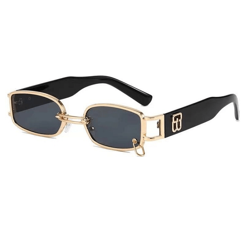 Women'S Narrow Frame Retro Hip Hop Sunglasses - MRSLM