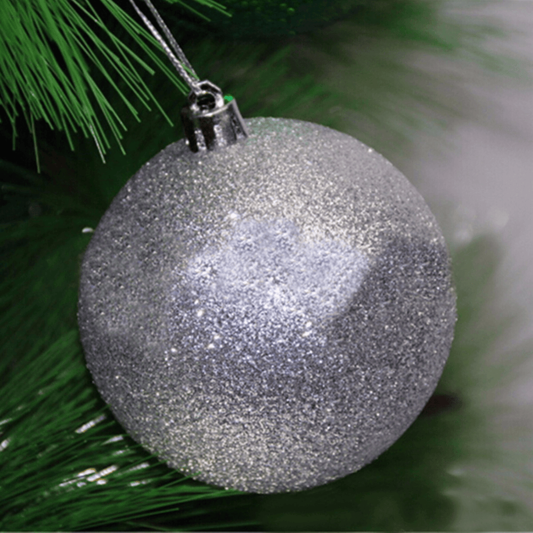 12Pcs 10Cm Christmas Xmas Tree Hanging Ball Daubles Christmas Tree Decoration - MRSLM