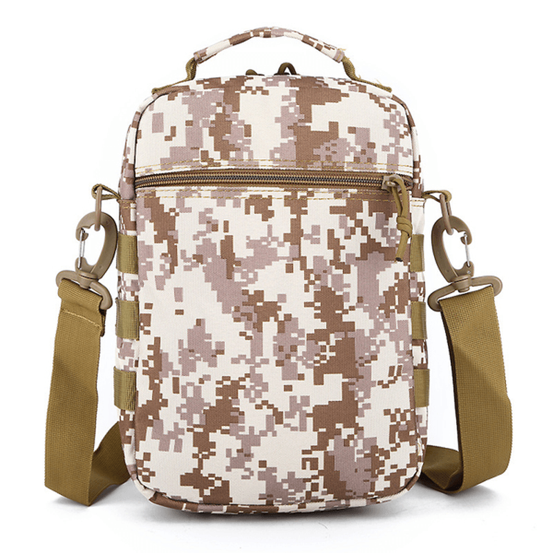 Men Tactical Crossboby Bag Camouflage Water Resistant Outdooors Sholder Bag Handbag - MRSLM