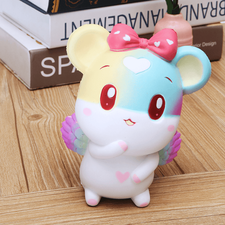 Taburasaa Mouse Squishy 12.5*15Cm Slow Rising with Packaging Collection Gift Soft Toy - MRSLM