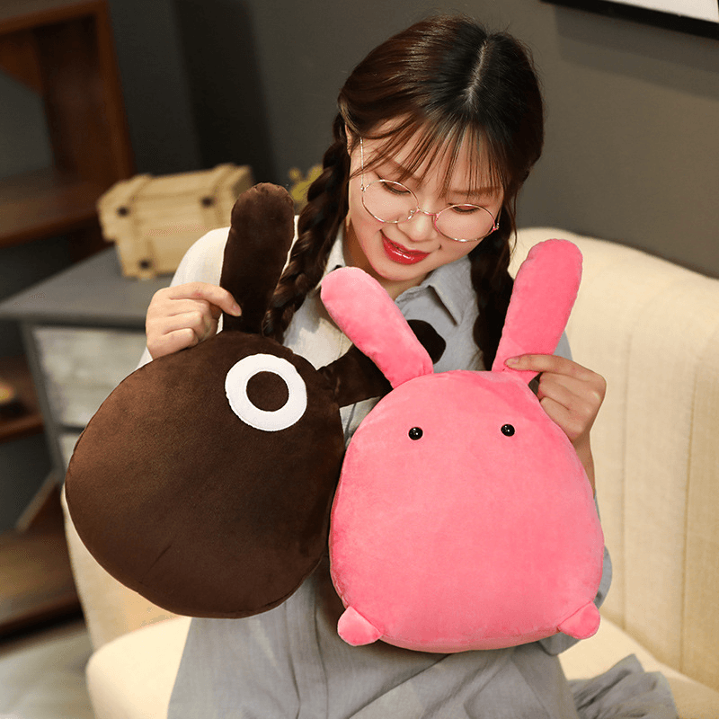 Anime Ground Bondage Boy Hanako-Jun Plush Doll Ningning Rabbit Pillow - MRSLM