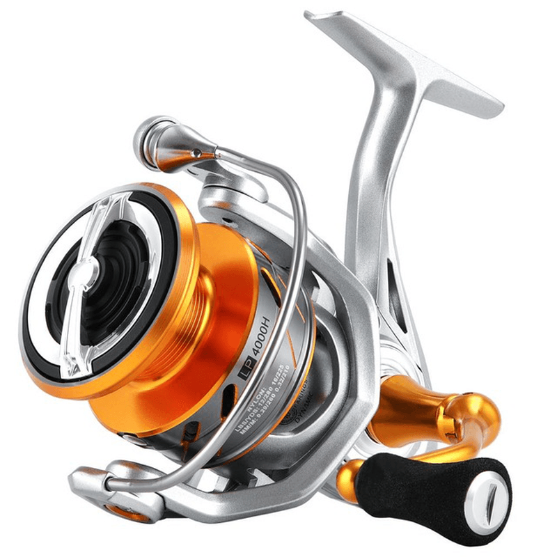 Seaknight Fishing Reel RAPID II 2000-6000 6.2:1/4.7:1 10+1Ball Bearings 10KG 33Lbs Max Power Anti-Corrosion Fishing Reel Saltwater Fishing Tackle - MRSLM