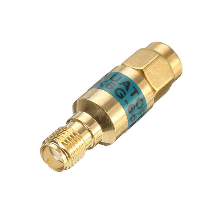 2W SMA-JK Male to Female RF Coaxial Attenuator 6Ghz 50Ohm 6Db Connectors - MRSLM