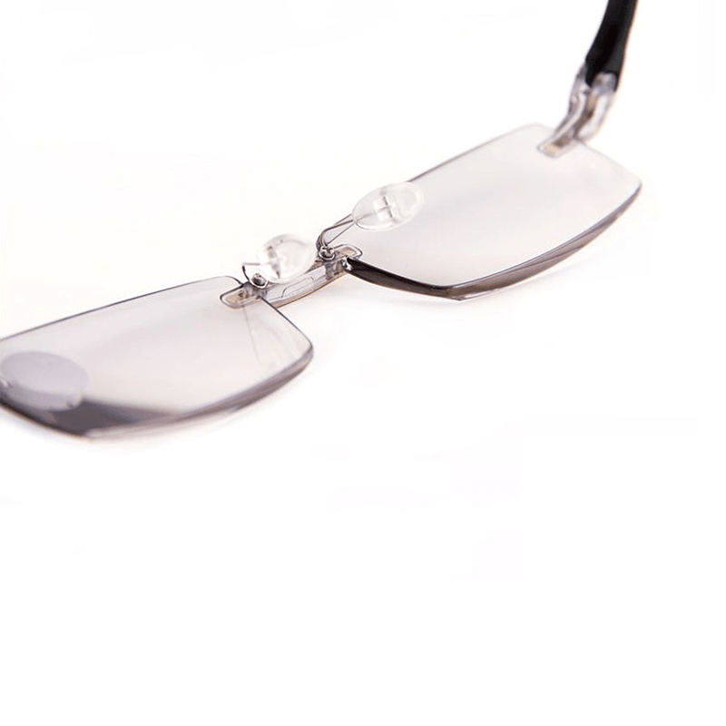 Women round Rimless Reader Reading Glasses - MRSLM