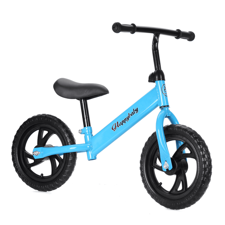 Kids Portable Adjustable No Pedal Best Balance Bike for Children Aged 2-7 Toddler Educational Bicycle Gift for Boys＆Girls - MRSLM