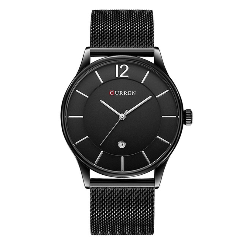 CURREN 8231 Full Metal Strap Fashion Men Watch Business Style Casual Dial Waterproof Quartz Watch - MRSLM