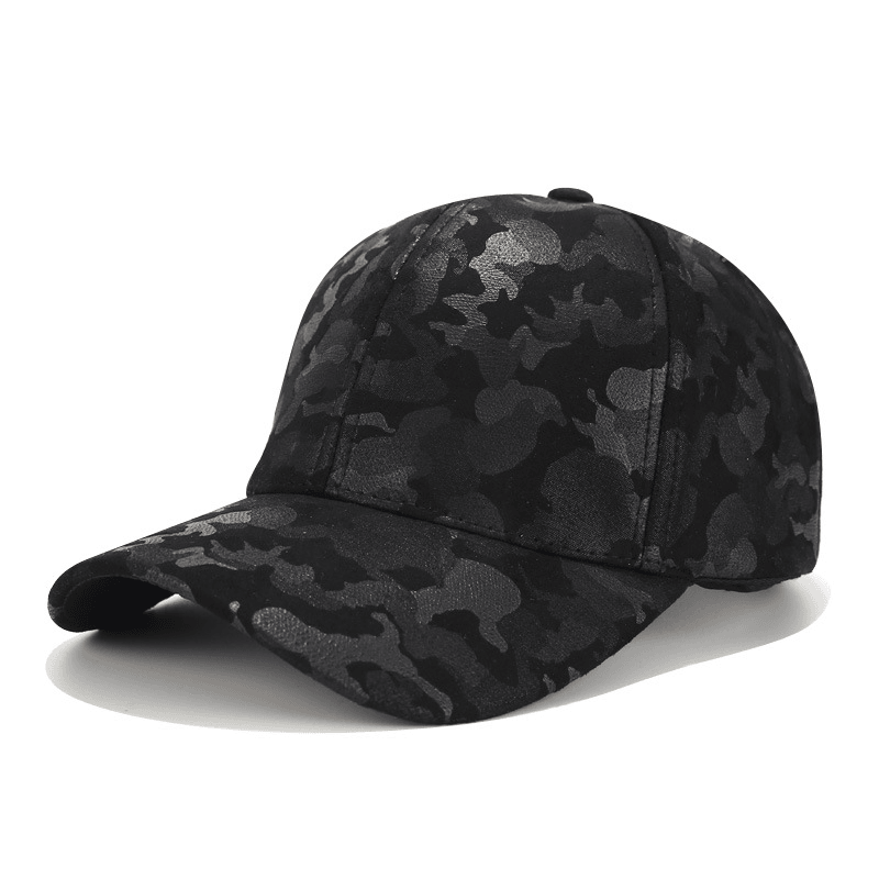 Fashion Simple Suede Camouflage Baseball Cap - MRSLM