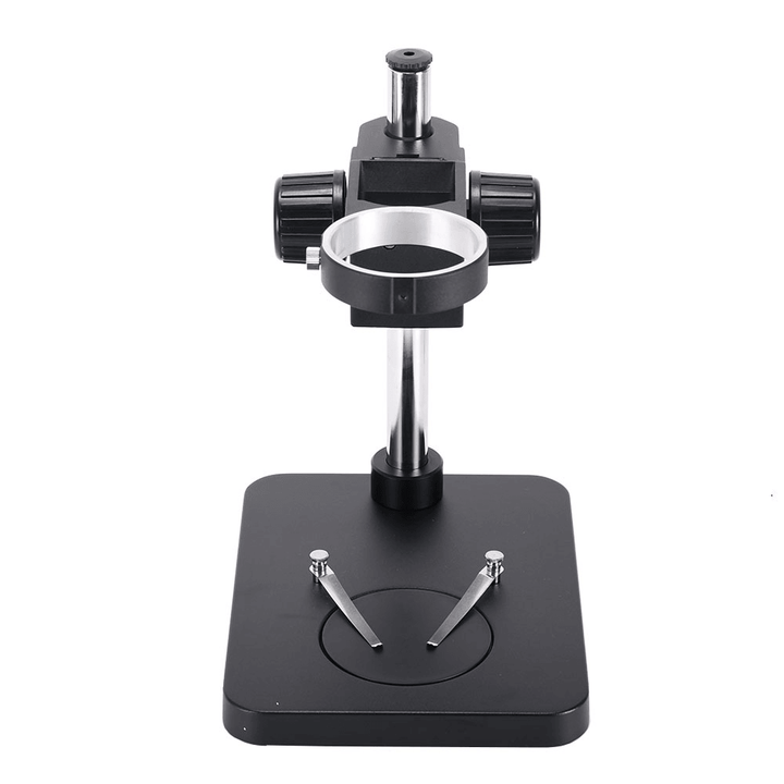 HAYEAR New Metal Table Stand Universal Stereo Microscope Bracket Stand Holder with 76Mm Adjustable Focus Bracket for LAB - MRSLM