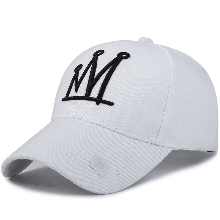 Embroidered Peaked Hat Women Alphabet Baseball - MRSLM