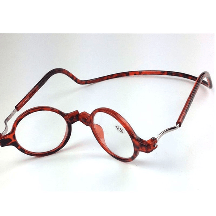 Reading Resin Lightweight round Frame Presbyopia Glasses - MRSLM