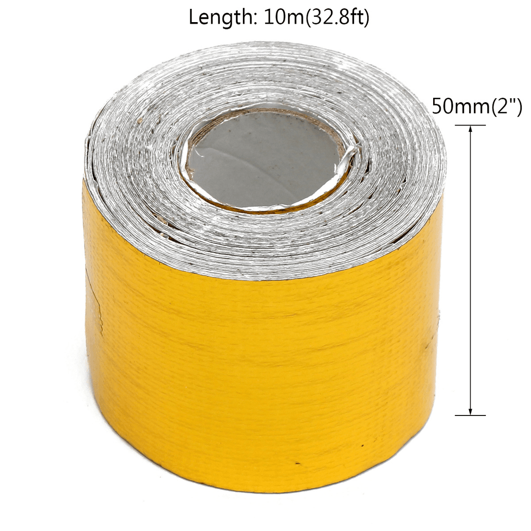 5Cmx10M Heat Cool Reflective Tape 500 Degree Gold Heat Protection - MRSLM