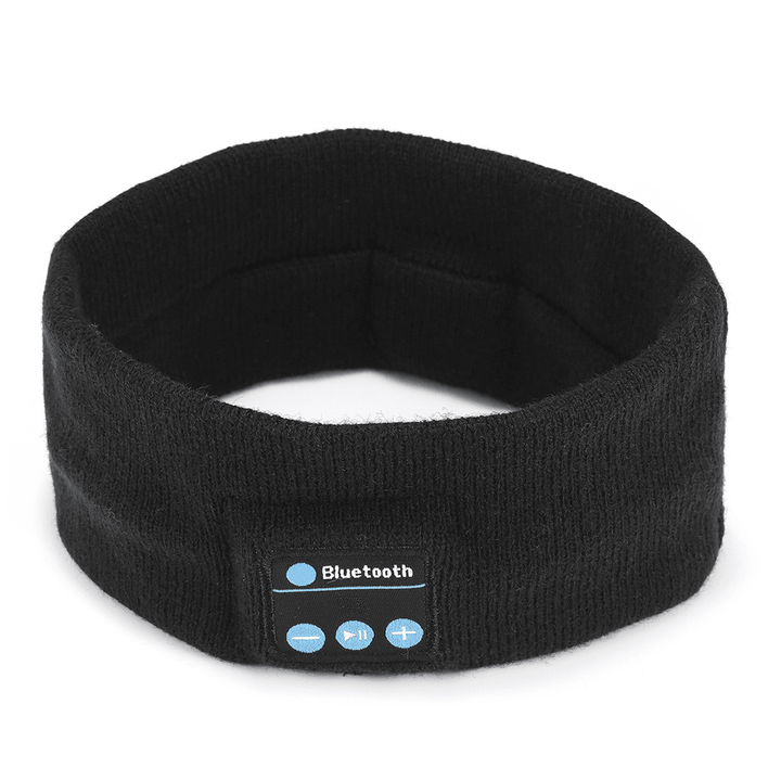 Bluetooth Sport Sweat Headbrand Wireless Hands-Free Music Sports Smart Caps Call Answer Ears-Free Hea - MRSLM