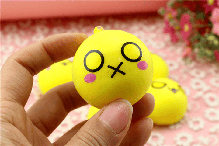 6Pcs Simulation Bread Squishy Slow Rising Toy 8 Seconds 4Cm Corn Bread Funny Toy - MRSLM