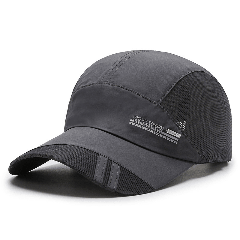 Summer Breathable Mesh Baseball Cap Quick Drying Hats - MRSLM