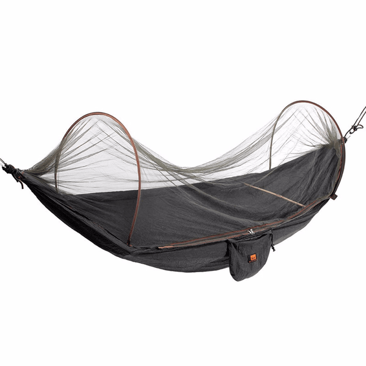 Outdoor Portable Camping Parachute Hammock Hanging Swing Bed with Mosquito Net - MRSLM