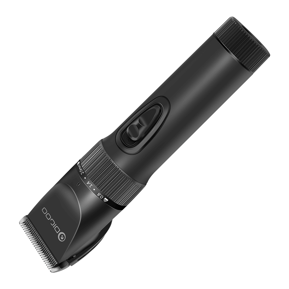 Digoo BB-T2 USB Ceramic R-Blade Hair Clipper Trimmer Rechargeable 4X Extra Limiting Comb Razor Silent Motor for Children Baby Men - MRSLM