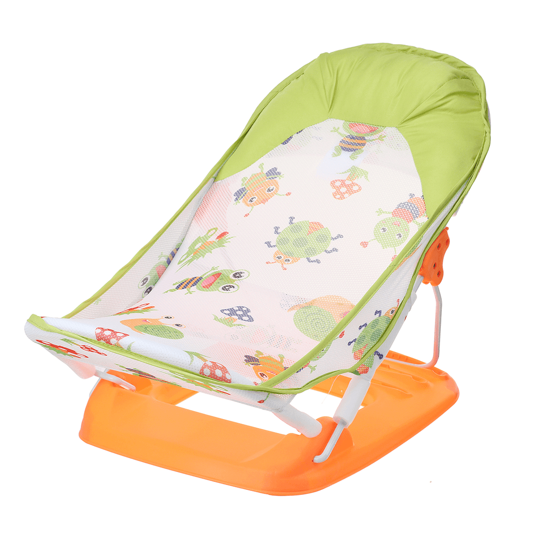 Baby Swing Seat Folding Portable Baby Bath Shower Chair for 0~12 Month Baby - MRSLM