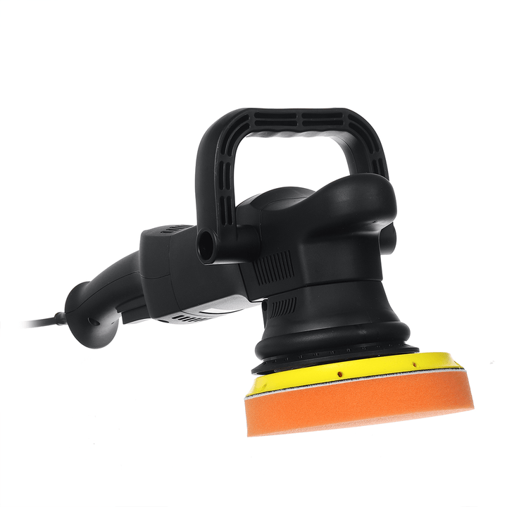 220V 21MM 3800R/MIN 6" Dual Action Polisher D/A Orbital Buffer Sander Car Polishing Machine Pad - MRSLM