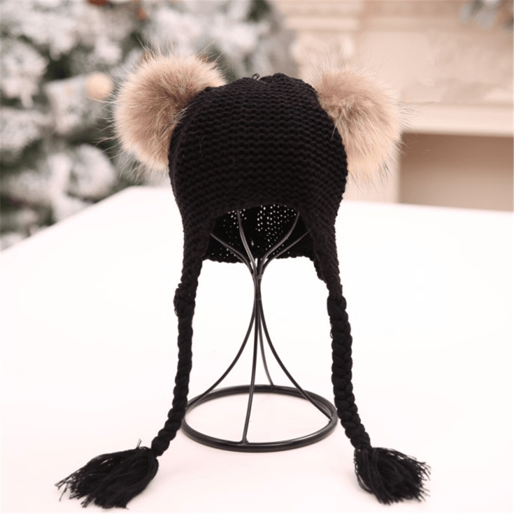 Baby Knitted Hat Keeps Warm in Autumn and Winter - MRSLM