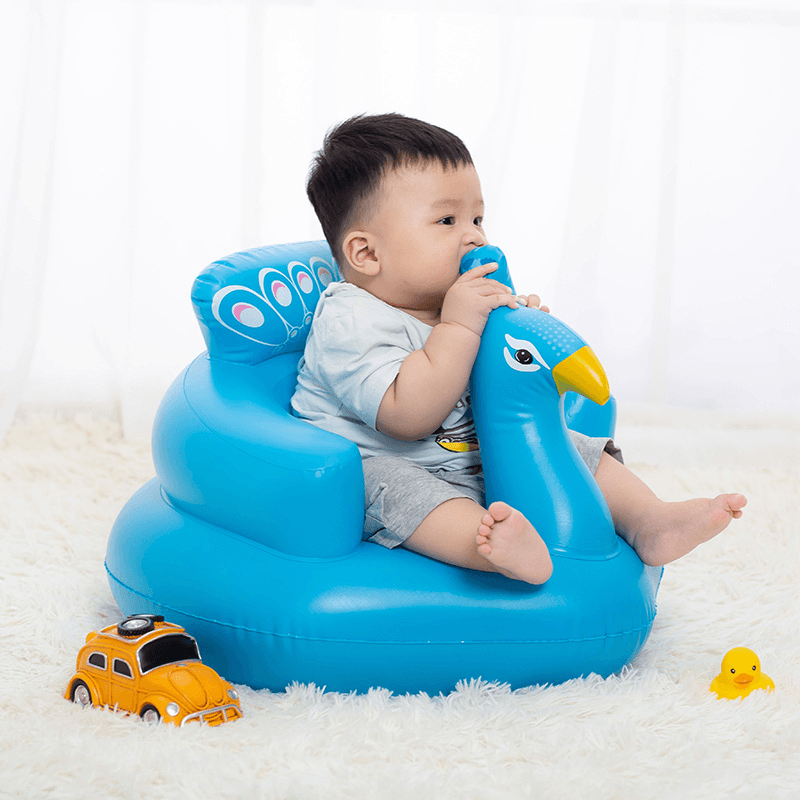 School Seat Dining Chair Baby Inflatable Sofa Eating Seat Portable Music Children Sofa - MRSLM