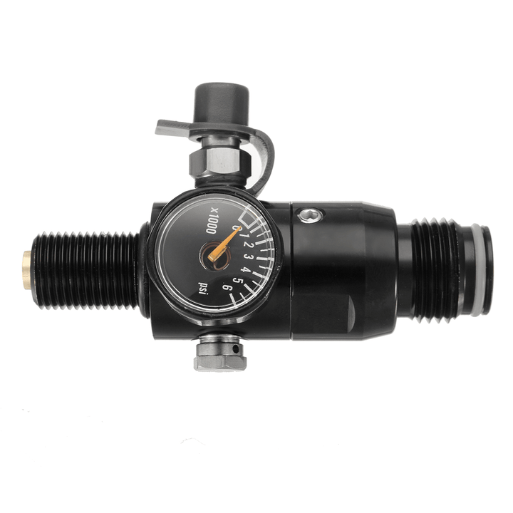 5/8"-18UNF Thread Paint Valve Ball Regulator Input 4500Psi HPA Air Tank Output 1800Psi Ball Valve - MRSLM