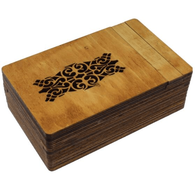 Wooden Handmade Puzzle to Unlock and Unbuckle - MRSLM