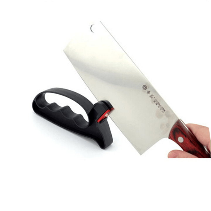 2 in 1 Handheld Cutter Scissor Blade Sharpeners Kitchen Sharpening Stone Dual Sim Card Slot Grindstone for Edge Pro Cutters Sharpener - MRSLM