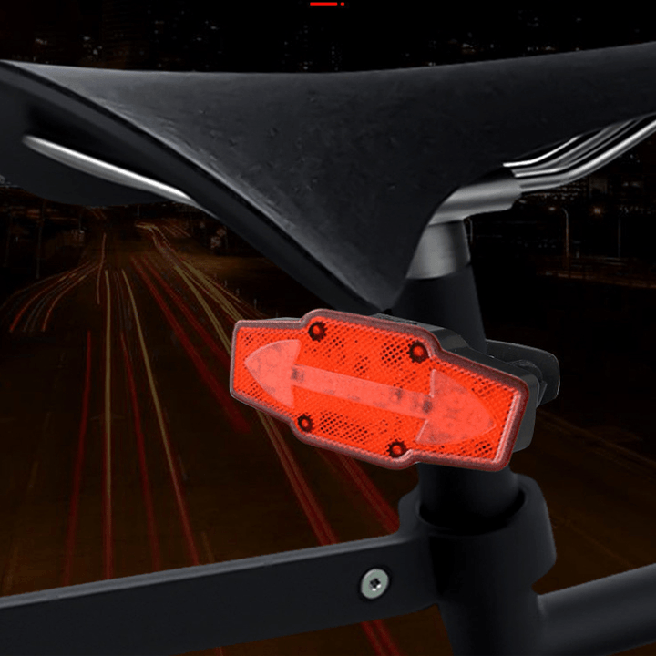 XANES 13LED 6Modes Intelligent Sensor Tail Light Built in Battery Waterproof Bike Light - MRSLM