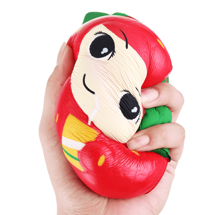 Squishy Strawberry Girl 13CM Slow Rising Rebound Toys with Packaging Gift Decor - MRSLM