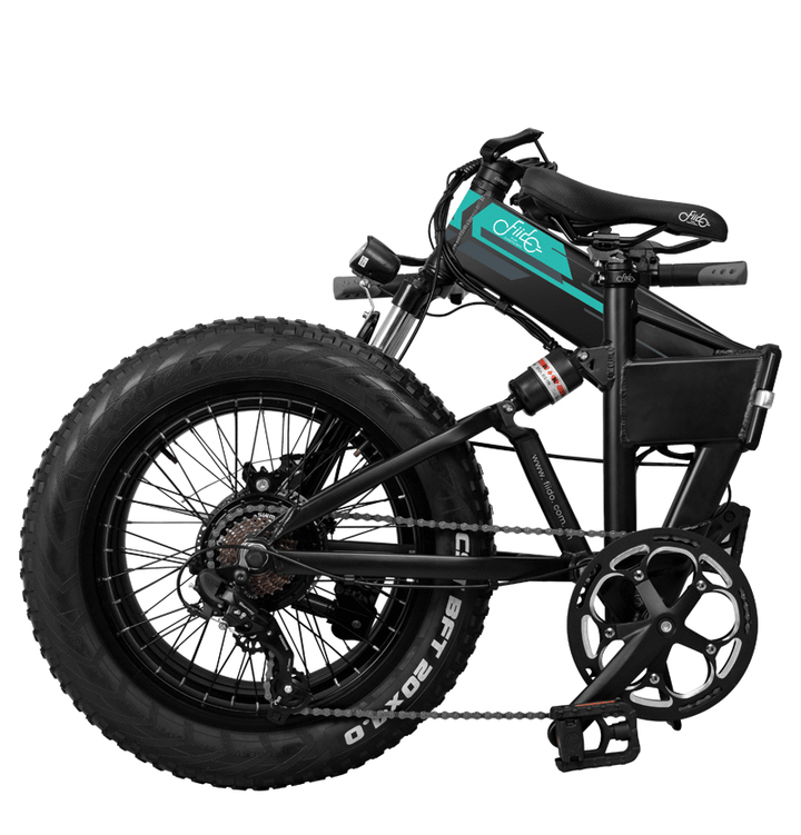 [US Direct] FIIDO M1 12.5Ah 36V 250W 20 Inches Folding Moped Bicycle 25Km/H Top Speed 80KM Mileage Range Electric Bike with US Plug - MRSLM