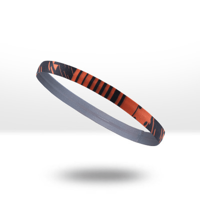 TE560 Outdoor Sport Head Band Absorb Sweat Printing Cycling Playing Ball Fitness Yoga Hair Band - MRSLM