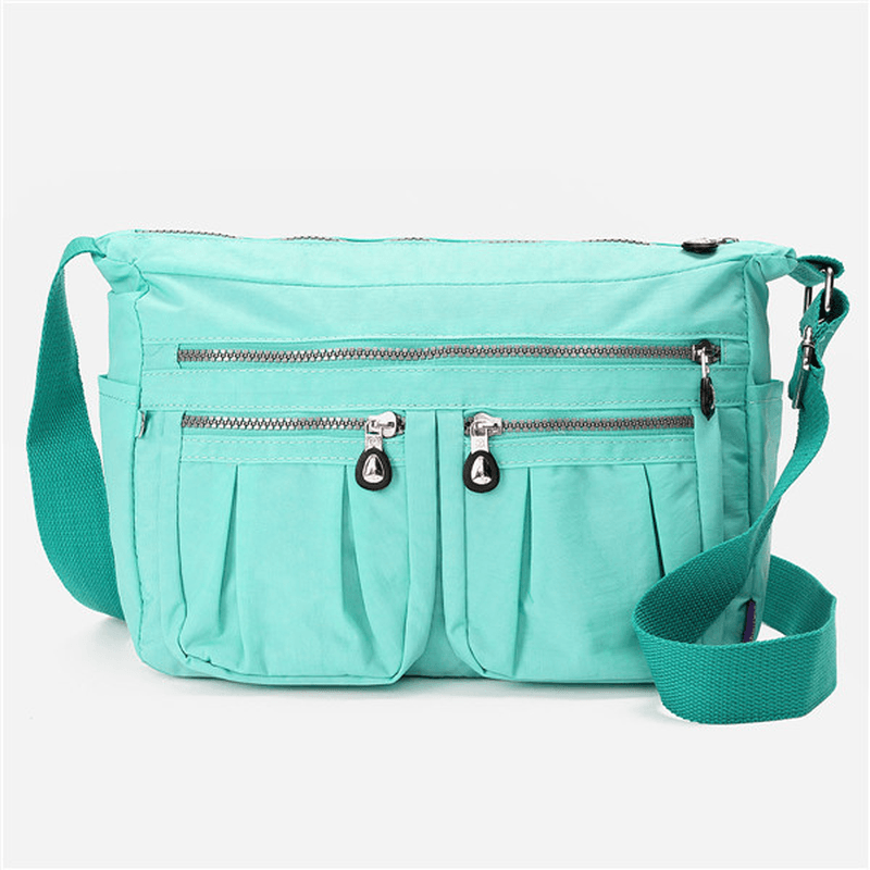 Women Nylon Light Weight Bags Casual Outdooors Waterproof Shoulderbags Crossbody Bags - MRSLM