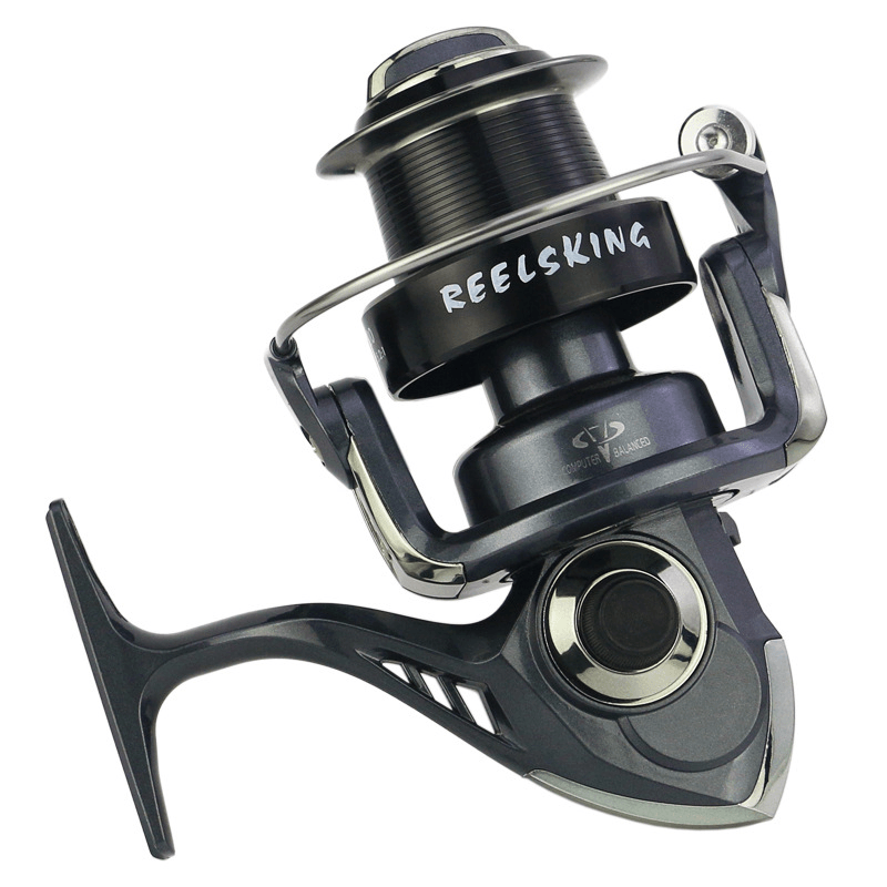 ZANLURE MR4000-7000 5.2:1 13+1BB Gapless Full Metal Distant Wheel Spinning Fishing Reel - MRSLM