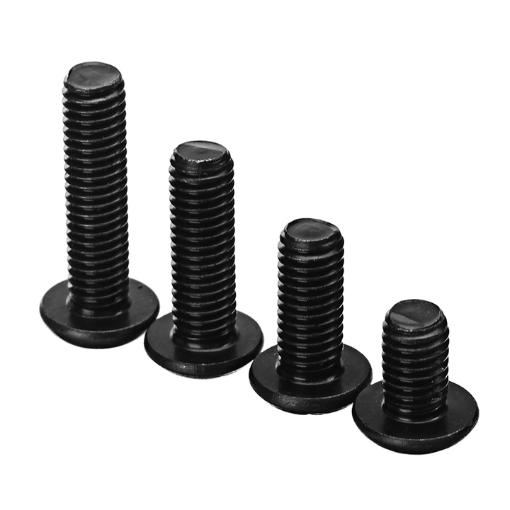 Suleve™ MXCH3 440Pcs M3/M4/M5 Carbon Steel Screw Hex Socket Button Head Bolt Nut Assortment Kit - MRSLM