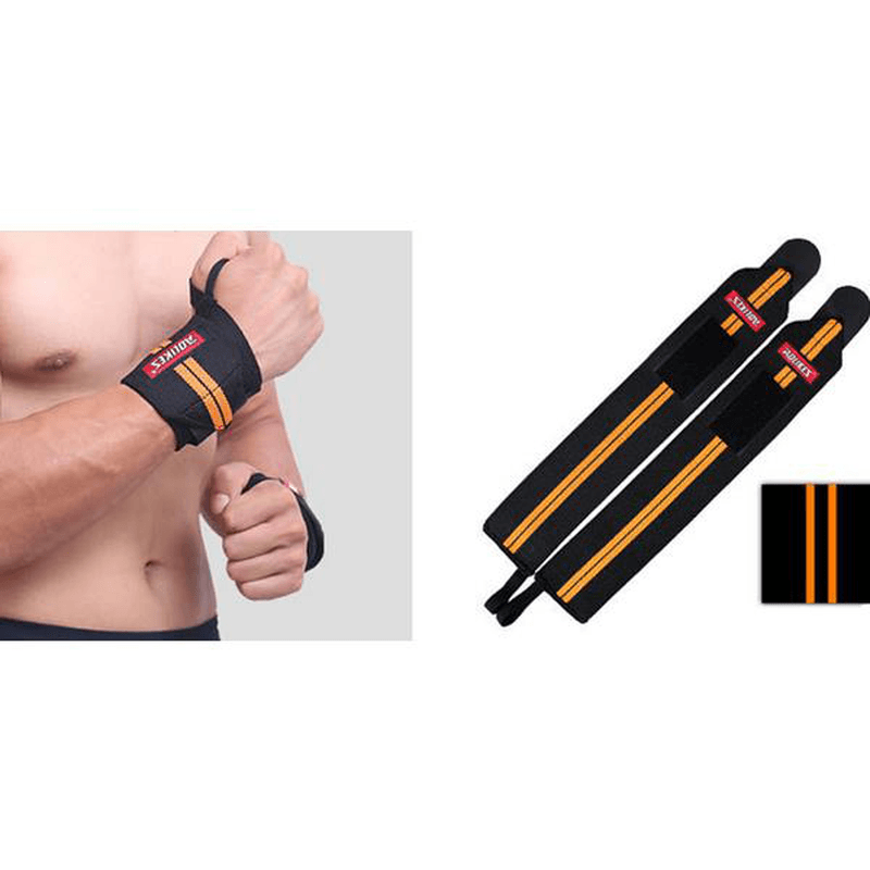 18.5Inch Adjustable Elastic Wrist Support Brace for Sports Basketball Badminton Climbing - MRSLM