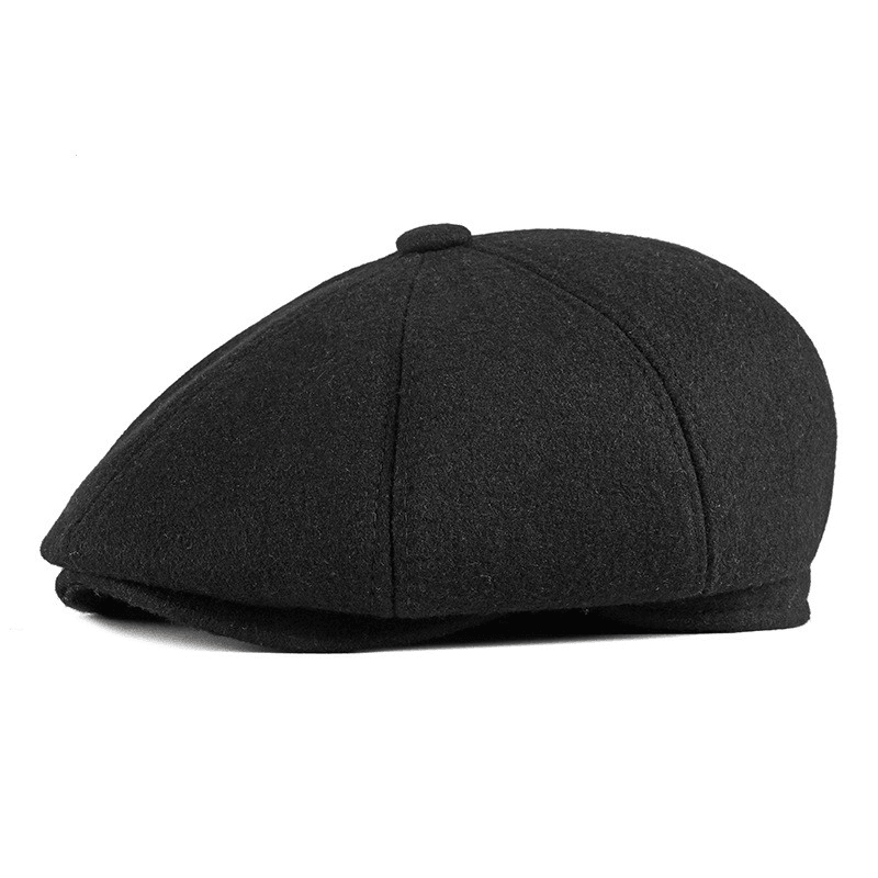 Men'S Cap with Warm Ear Protection Beret - MRSLM