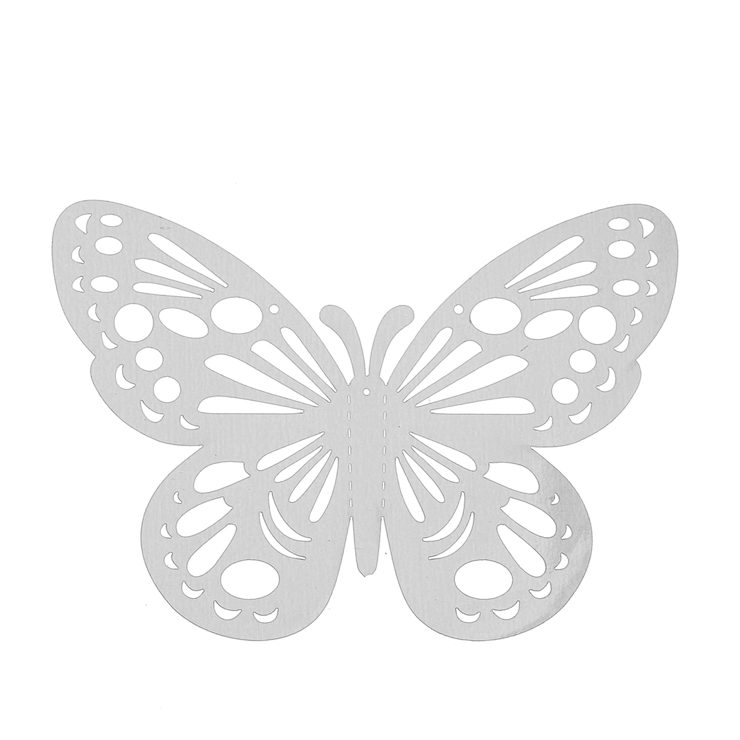 12Pcs 3D Butterfly Wall Sticker Home Decor DIY Butterfly Fridge Sticker Party Wedding Room Decor - MRSLM